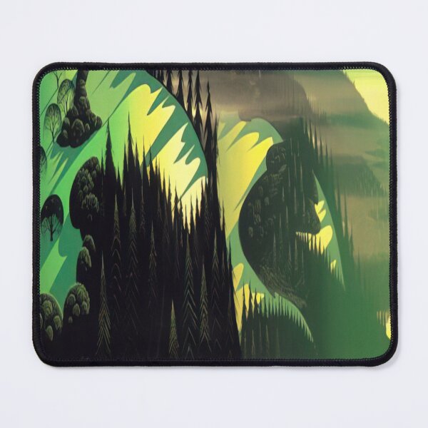 Item preview, Eyvind Earle - Three Pastures By The Sea designed and sold by meldefiart.