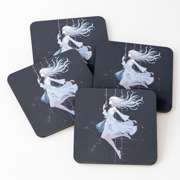 Item preview, Minimal Anime ZERO CODE - Holographic Glitch Space Art designed and sold by MugenAnime.