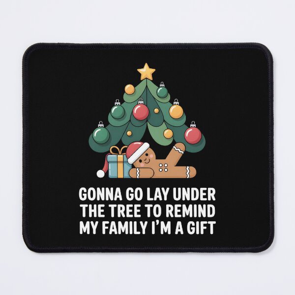 Item preview, Gonna Go Lay Under The Tree to Remind My Family - This funny design is perfect for people who love Christmas humor, a family atmosphere, and a light-hearted, playful approach to the holidays. designed and sold by ZyziowskyArt.