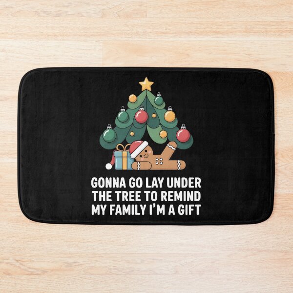 Item preview, Gonna Go Lay Under The Tree to Remind My Family - This funny design is perfect for people who love Christmas humor, a family atmosphere, and a light-hearted, playful approach to the holidays. designed and sold by ZyziowskyArt.