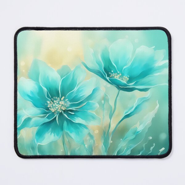 Item preview, Turquoise Flower Dream designed and sold by CalmnessbyChoice.