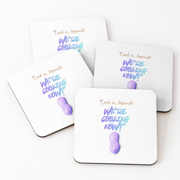 Item preview, Lock In Legends – We’re Cooking Now fun quote designed and sold by SloganSauce.