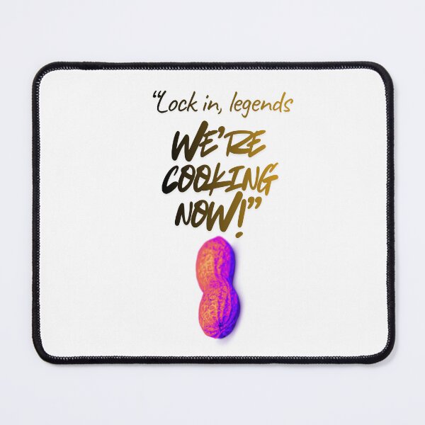 Item preview, Lock In Legends – We’re Cooking Now cool quote designed and sold by SloganSauce.