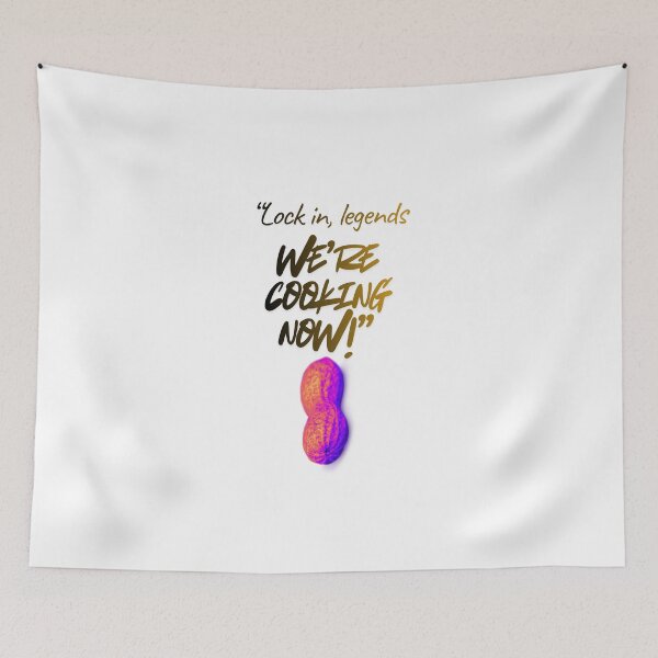 Item preview, Lock In Legends – We’re Cooking Now cool quote designed and sold by SloganSauce.