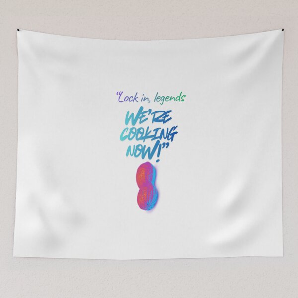 Item preview, Lock In Legends – We’re Cooking Now chat quote designed and sold by SloganSauce.