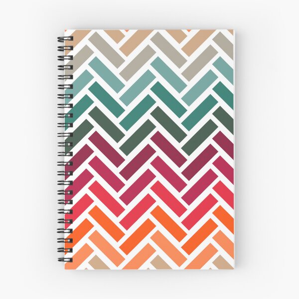 Item preview, Vibrant Chevron Herringbone Geometric Pattern designed and sold by dnyl.