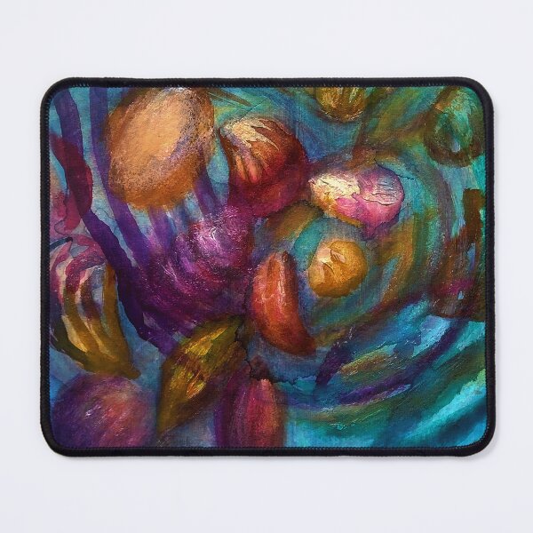 Item preview, Seashells Dissolving in the Sea of ​​Abstraction designed and sold by Marzena Salwowska.