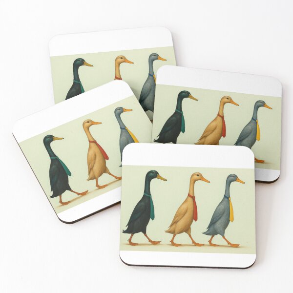 Item preview, Vintage Duck Illustration Indian Runner Bird designed and sold by Galskap.