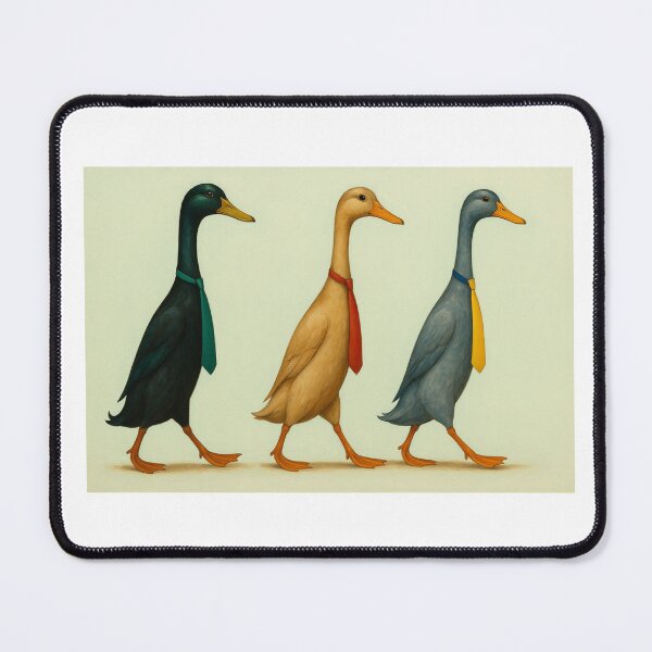 Item preview, Vintage Duck Illustration Indian Runner Bird designed and sold by Galskap.