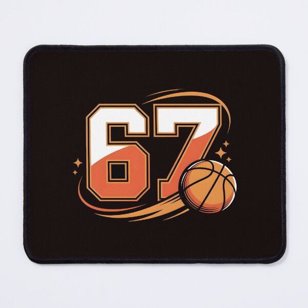 Item preview, 67 Basketball Six Seven – Court Side Meme Humor designed and sold by Redgiant87x.