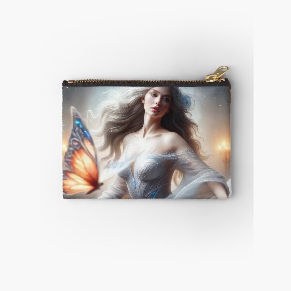 Item preview, Ethereal Woman with Beautiful Butterflies designed and sold by IZiets.