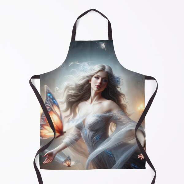 Item preview, Ethereal Woman with Beautiful Butterflies designed and sold by IZiets.