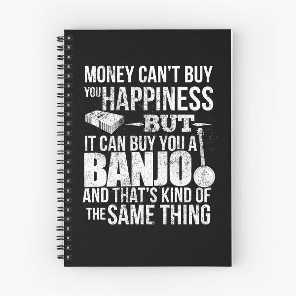 Item preview, Money CAN'T Buy Happiness - Banjo! designed and sold by mebyme.