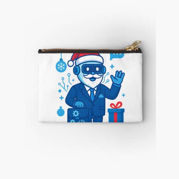 Item preview, AI Businessman Santa Bot Illustration designed and sold by DigiHub Linker.