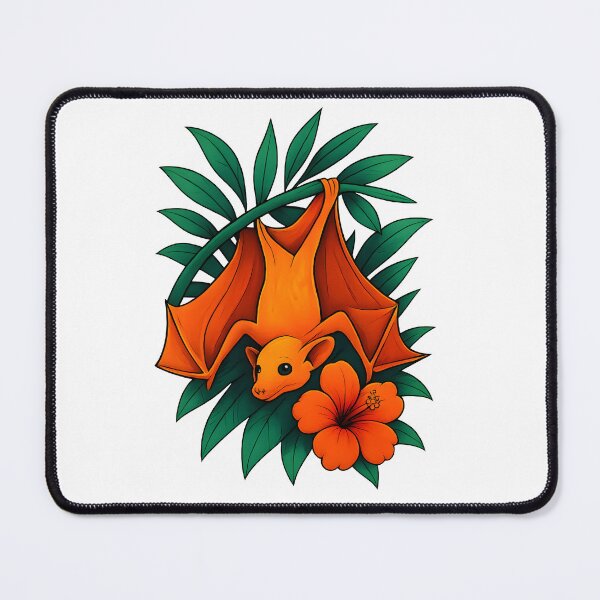 Item preview, Tropical Fruit Bat • Vibrant Jungle Illustration designed and sold by UmniTok.