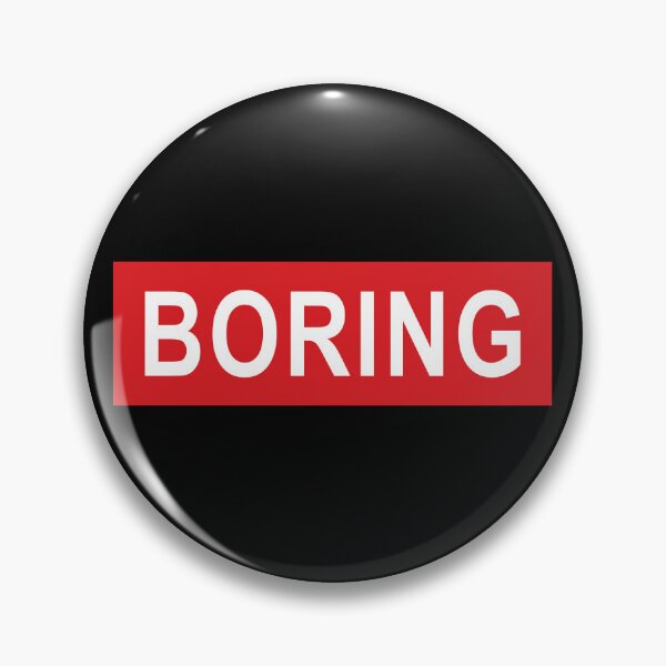 Item preview, Boring Word designed and sold by Jeallan Designs.
