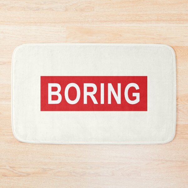 Item preview, Boring Word designed and sold by Jeallan Designs.