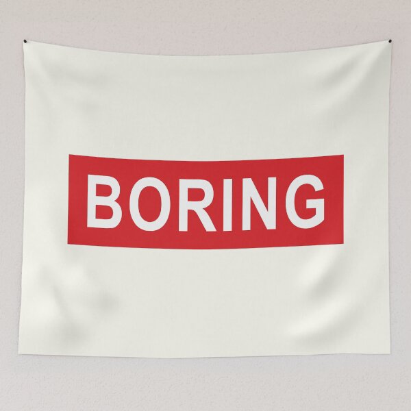 Item preview, Boring Word designed and sold by Jeallan Designs.
