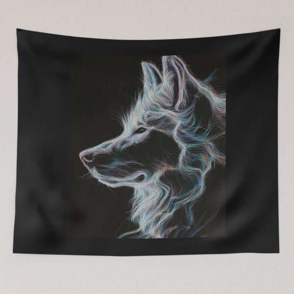 Item preview, Celestial Wolf Echo designed and sold by NovaOtaku.