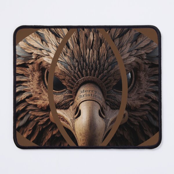 Item preview, Majestic Wood-Carved Eagle – Symbolic Identity and Control designed and sold by SavannaStrikes.