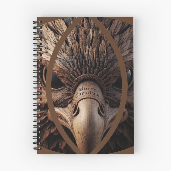Item preview, Majestic Wood-Carved Eagle – Symbolic Identity and Control designed and sold by SavannaStrikes.