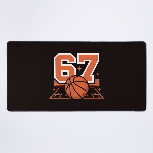 Item preview, 67 Basketball Six Seven – Hoops Lover Meme Art designed and sold by Redgiant87x.