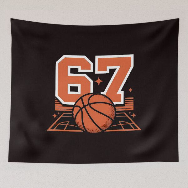 Item preview, 67 Basketball Six Seven – Hoops Lover Meme Art designed and sold by Redgiant87x.