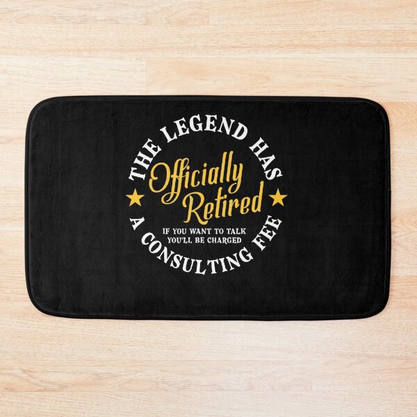 Item preview, The Legend Has Officially Retired Funny Retirement Men designed and sold by TimoErnst.