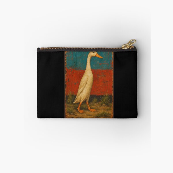 Item preview, Vintage Duck Illustration Indian Runner Bird designed and sold by Galskap.