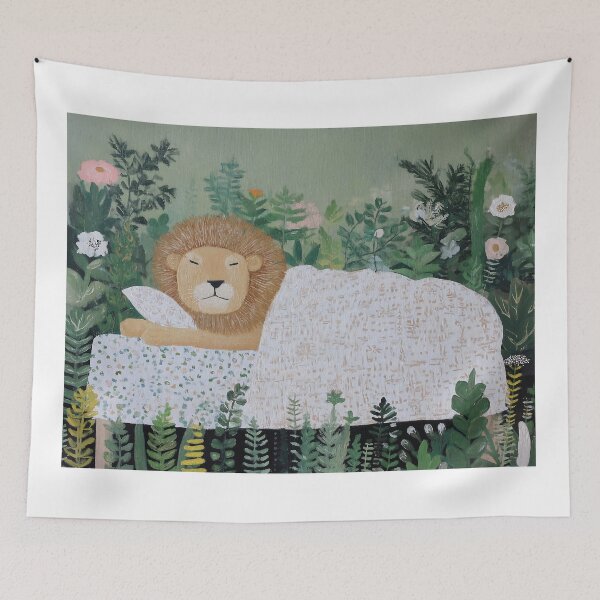Item preview, LION IN BED designed and sold by lautir.