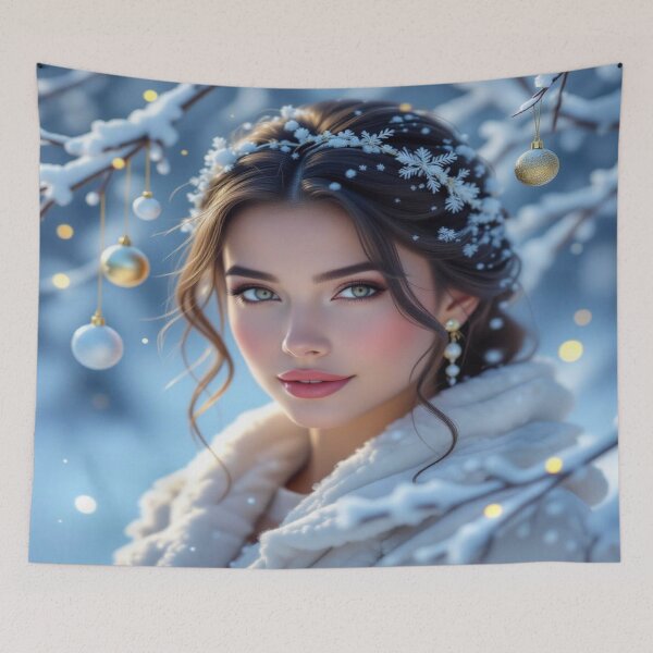 Item preview, Golden Grace – Feminine Portrait & Abstract Elegance in shimmering Light designed and sold by FotoworldEdel.