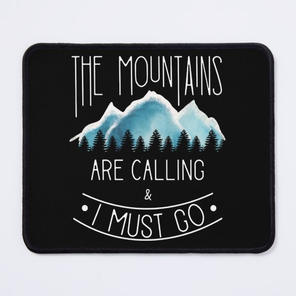 Item preview, The mountains are calling Mountain Hiking and Camping designed and sold by TimoErnst.
