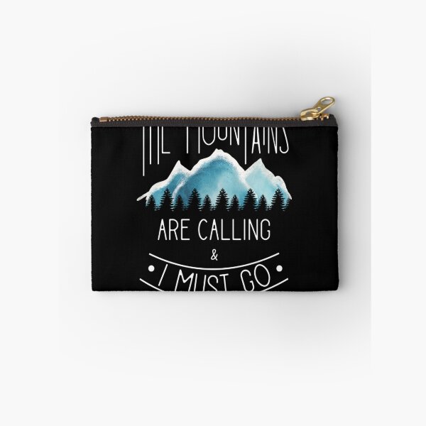 Item preview, The mountains are calling Mountain Hiking and Camping designed and sold by TimoErnst.
