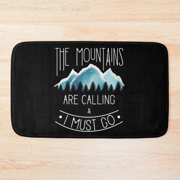 Item preview, The mountains are calling Mountain Hiking and Camping designed and sold by TimoErnst.