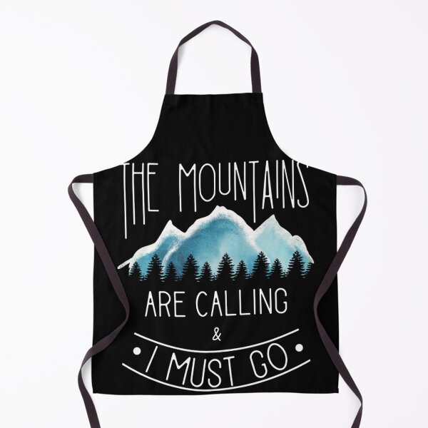 Item preview, The mountains are calling Mountain Hiking and Camping designed and sold by TimoErnst.