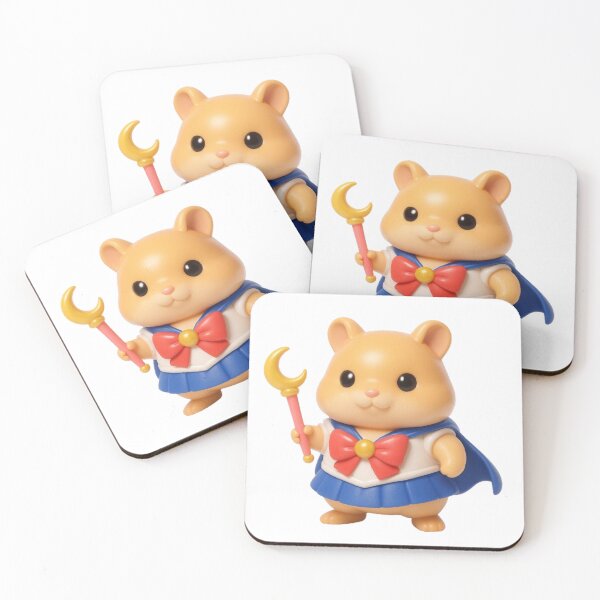 Item preview, Lunar Guardian Hamster – Sparkling Magic designed and sold by ReineDingo.