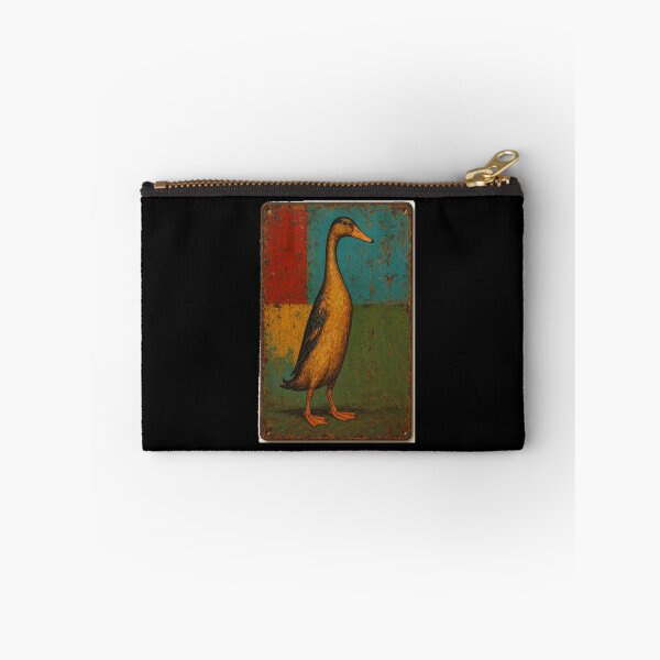 Item preview, Vintage Duck Illustration Indian Runner Bird designed and sold by Galskap.