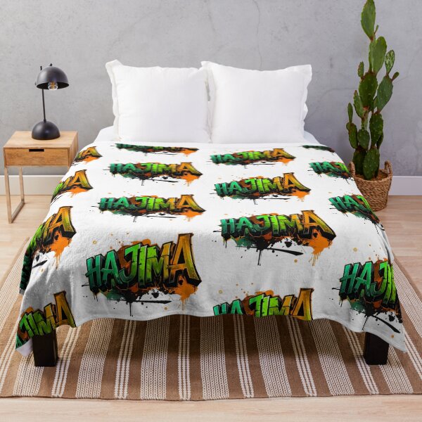 Item preview, Hajima hangul korean, streetstyle graffiti in green and orange - don't do it designed and sold by LiskoDesign.