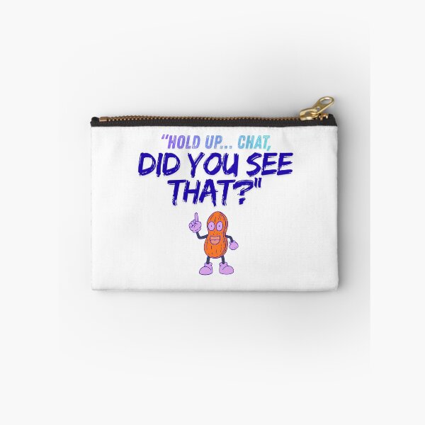 Item preview, Hold Up Chat – Did You See That? purple designed and sold by SloganSauce.
