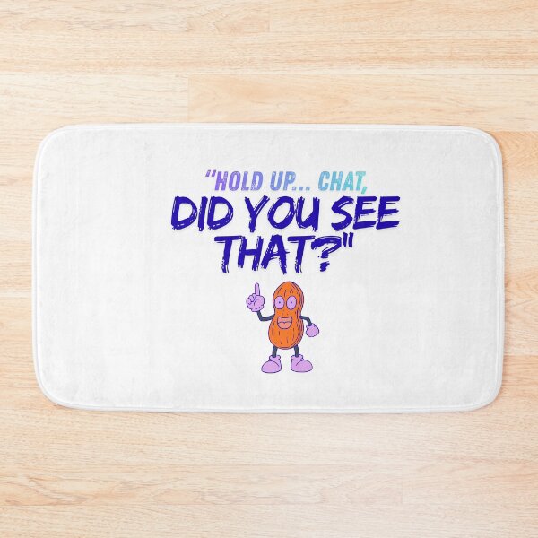 Item preview, Hold Up Chat – Did You See That? purple designed and sold by SloganSauce.