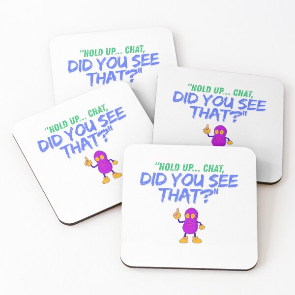 Item preview, Hold Up Chat – Did You See That? bright designed and sold by SloganSauce.