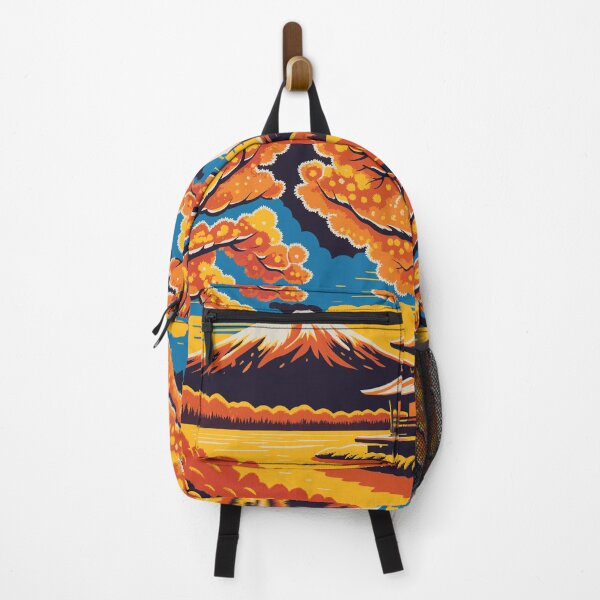 Item preview, Golden Fuji Sunset – Mount Fuji & Chureito Pagoda in Autumn Glory designed and sold by Drawings Project.