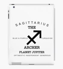 November December Birthday Gifts Born In November December Sagittarius Gift Zodiac Sign Horoscope iPad Case/Skin
