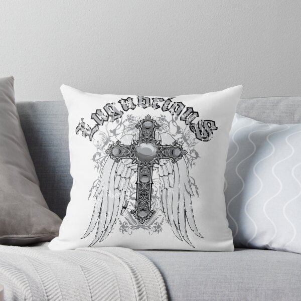 Item preview, Vintage cross with wings ornament designed and sold by PMSNshop.
