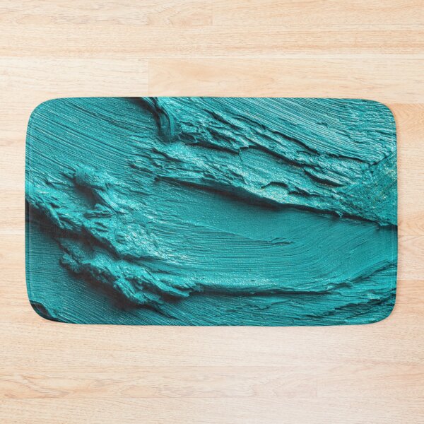 Item preview, Turquoise paint texture on canvas designed and sold by anytka.