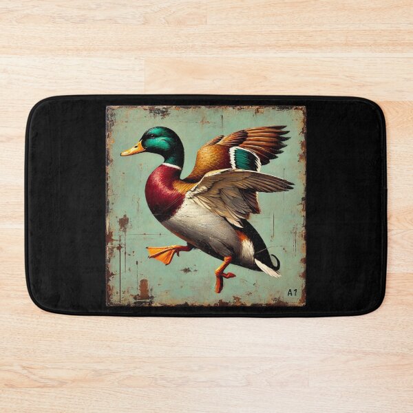 Item preview, Duck Retro Animal Illustration Vintage Art designed and sold by Galskap.