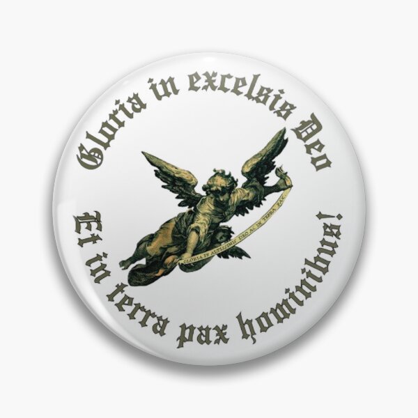 Item preview, Gloria in excelsis Deo. Nativity angel with a banner. designed and sold by WatercolourLily.