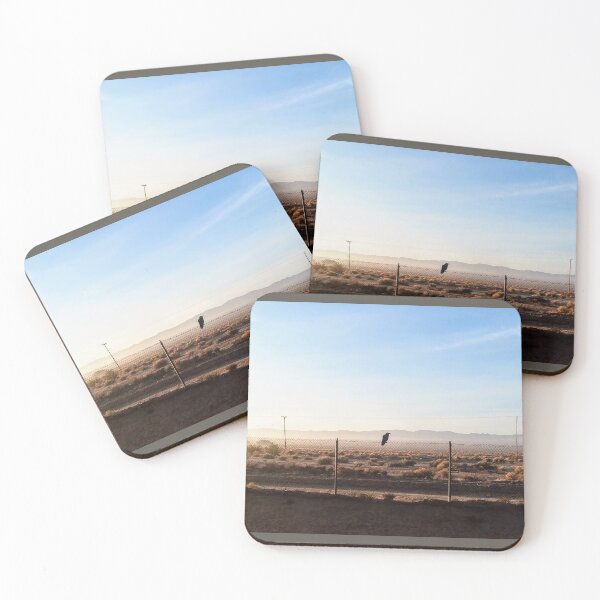 Item preview, Raven at Sunrise – Desert Wildlife Photography | Golden Hour Nature Photo designed and sold by tracerammo1.