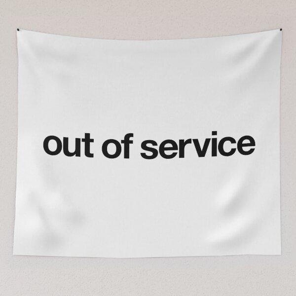 Item preview, Out of Service designed and sold by The Common Tee.