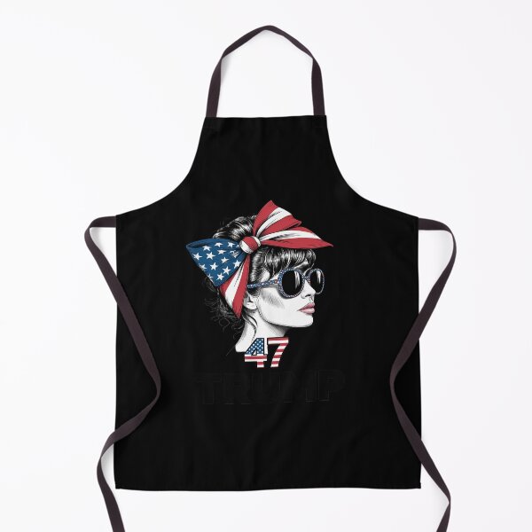 Item preview, Trump Girl Messy Bun Alabama For Trump American Flag designed and sold by RsFilsingerArt.